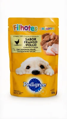 Sachê para Cachorro Filhote Sabor Frango / Pollo