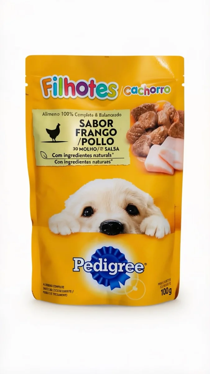 Sachê para Cachorro Filhote Sabor Frango / Pollo