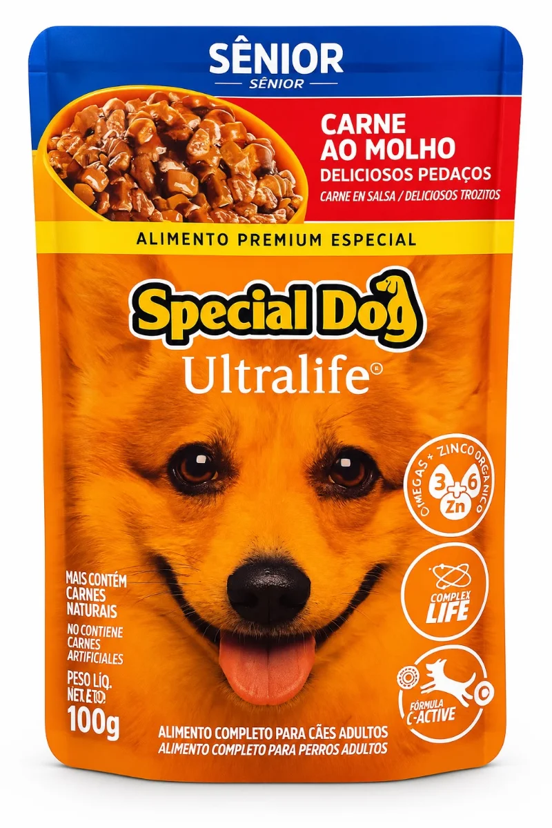 Sachê de Carne ao Molho